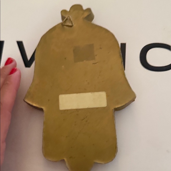 Michal Negrin Hamsa Hand with Angel Floral Design - Picture 4 of 15